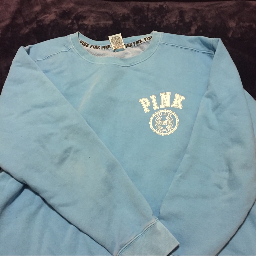 Turquoise PINK Crew neck